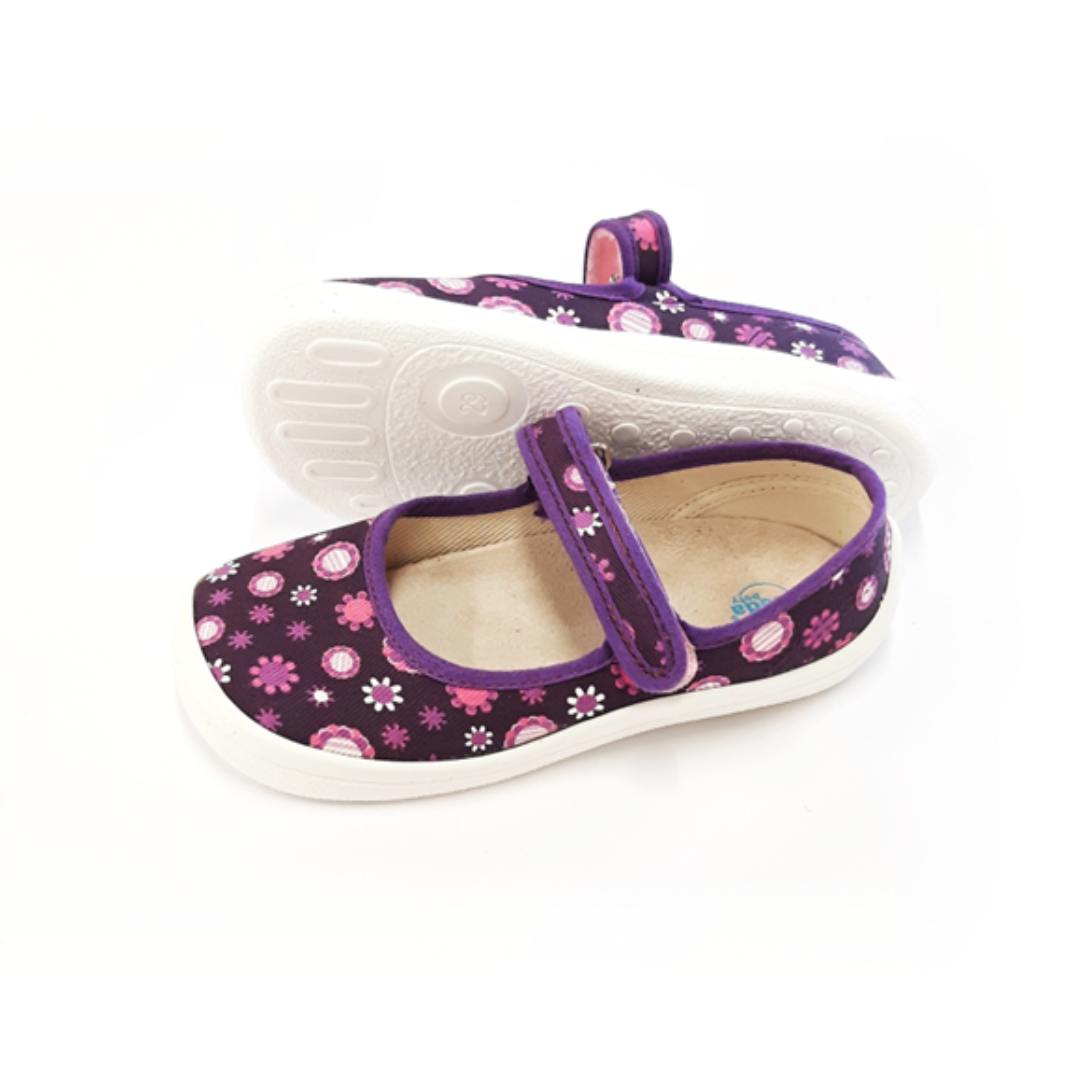 Ballerine vegan Violet flower