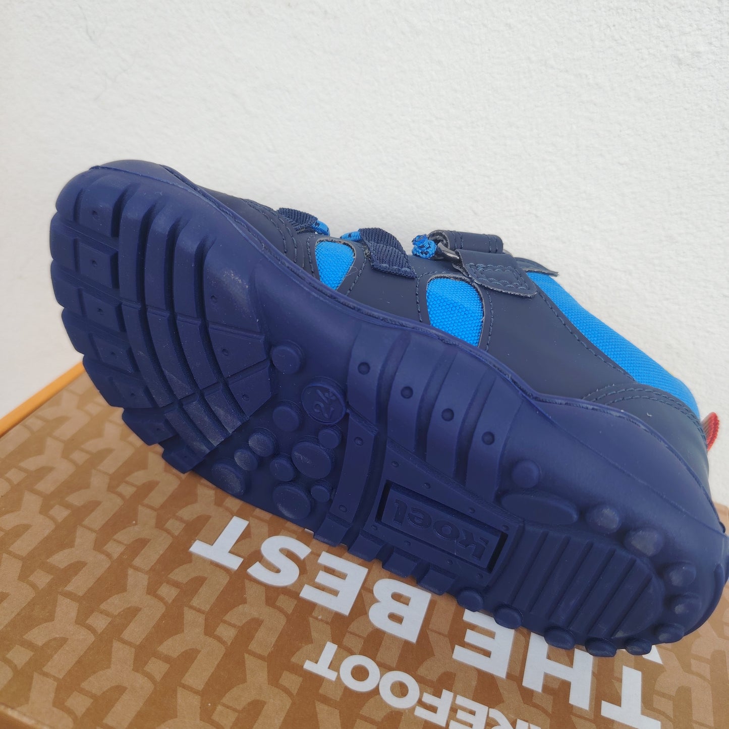 Sneakers trekking Mateo Royal Blue bimbi