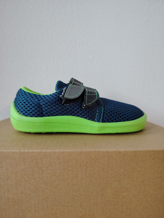 Sneakers mesh vegan Blu Lime