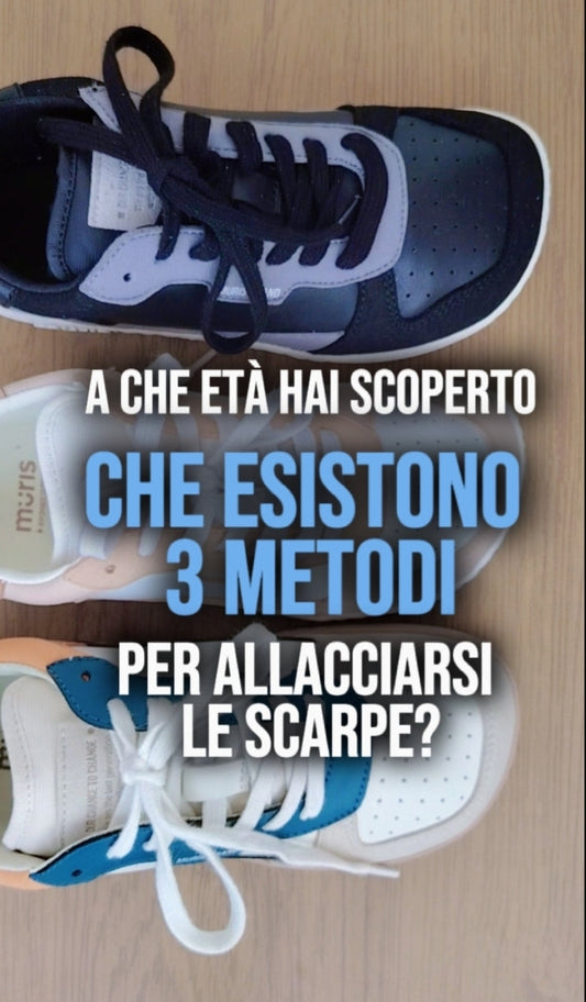 Impara ad allacciarti le scarpe!