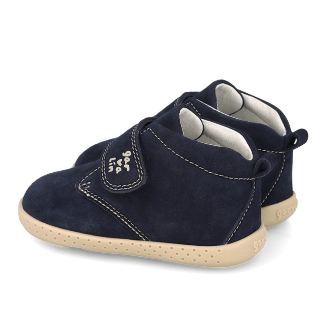 Scarpine blu scamosciate