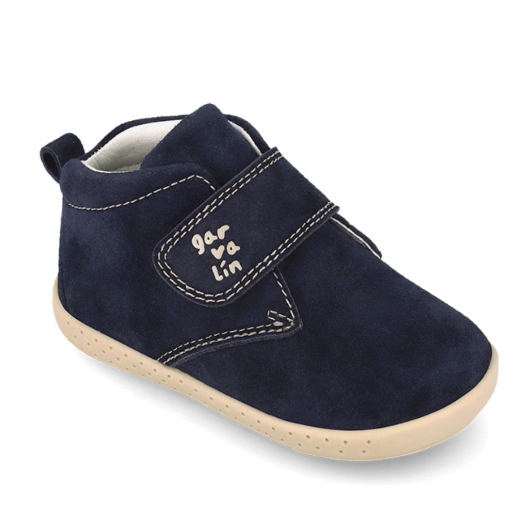 Scarpine blu scamosciate