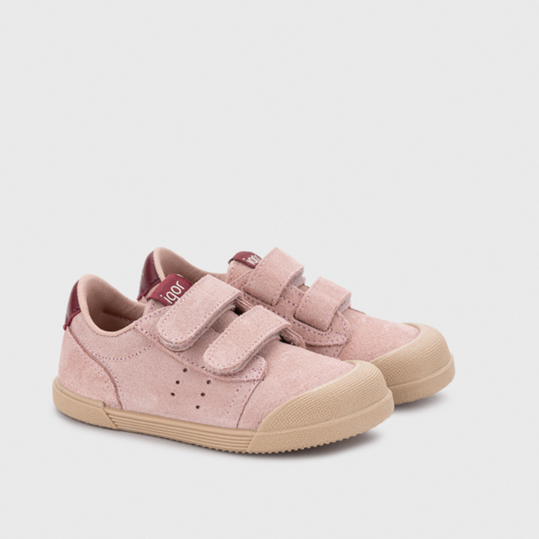 Tennis Suede Rosa in pelle MEDIUM