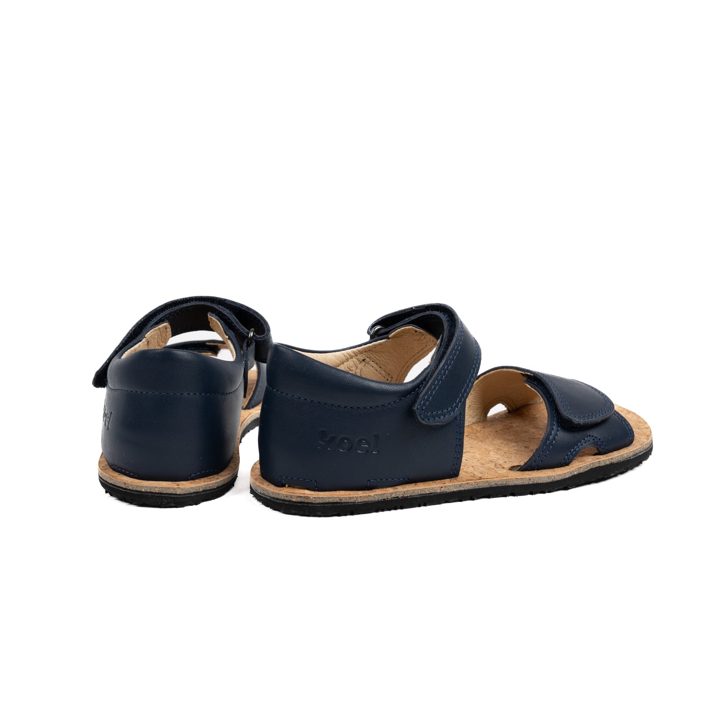 Amelia blu in pelle
