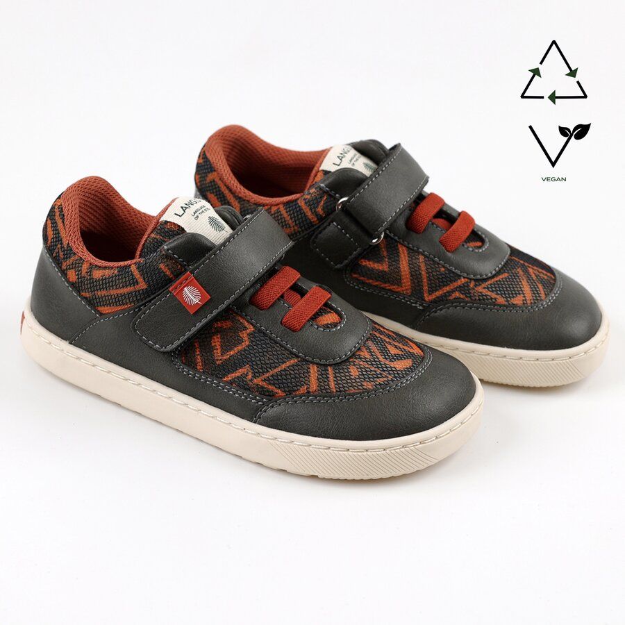 Rock Grey Orange Vegan