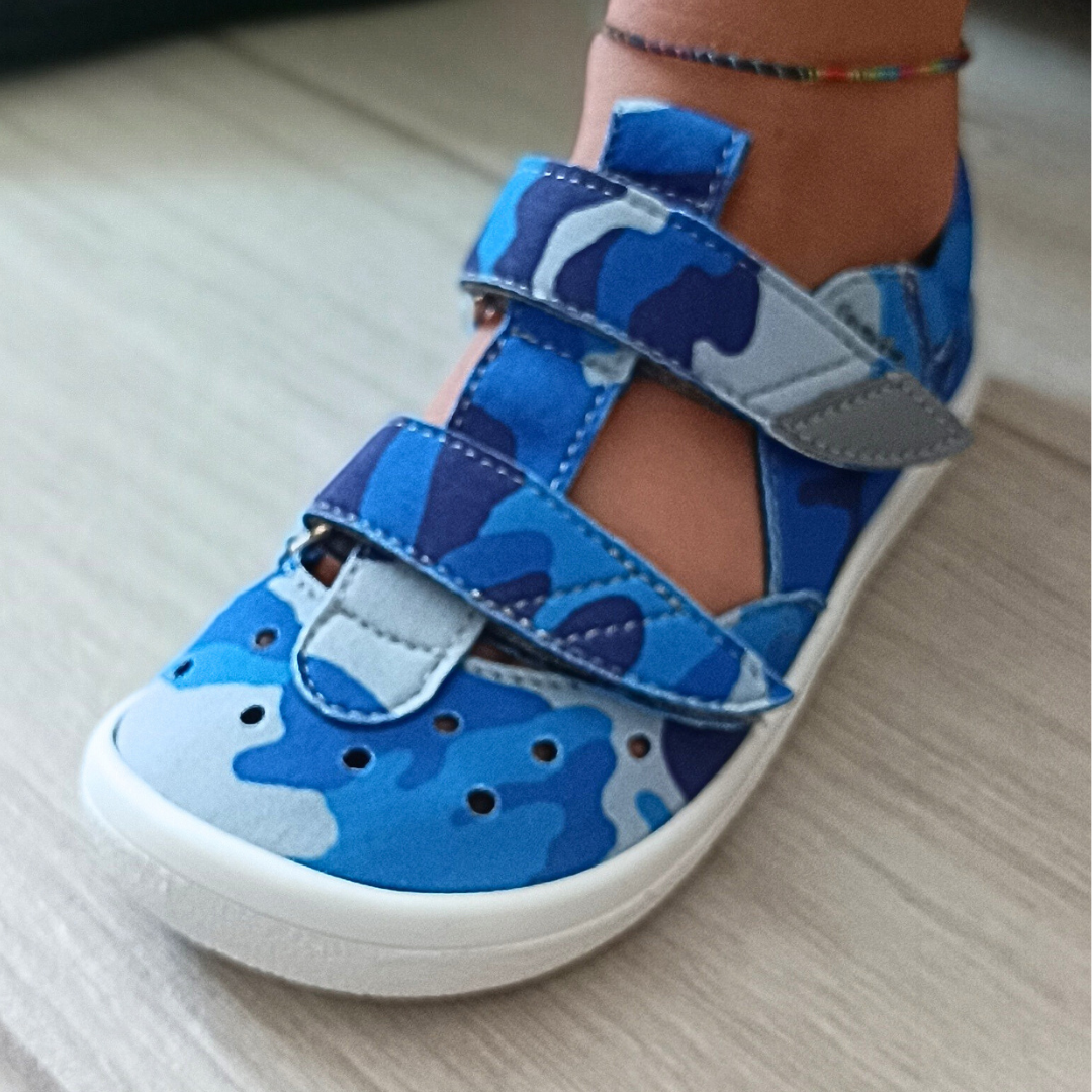 Blue Military Vegan