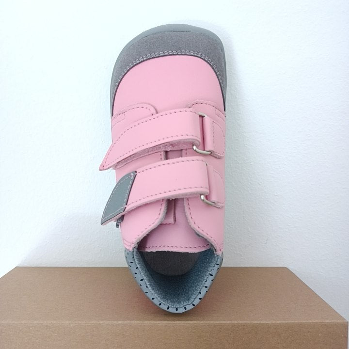 Nicole pink leather