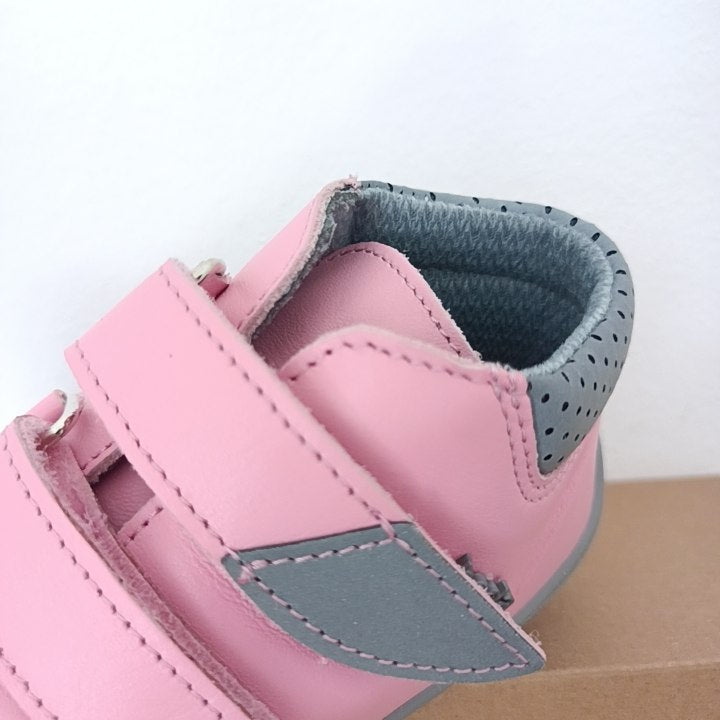 Nicole pink leather