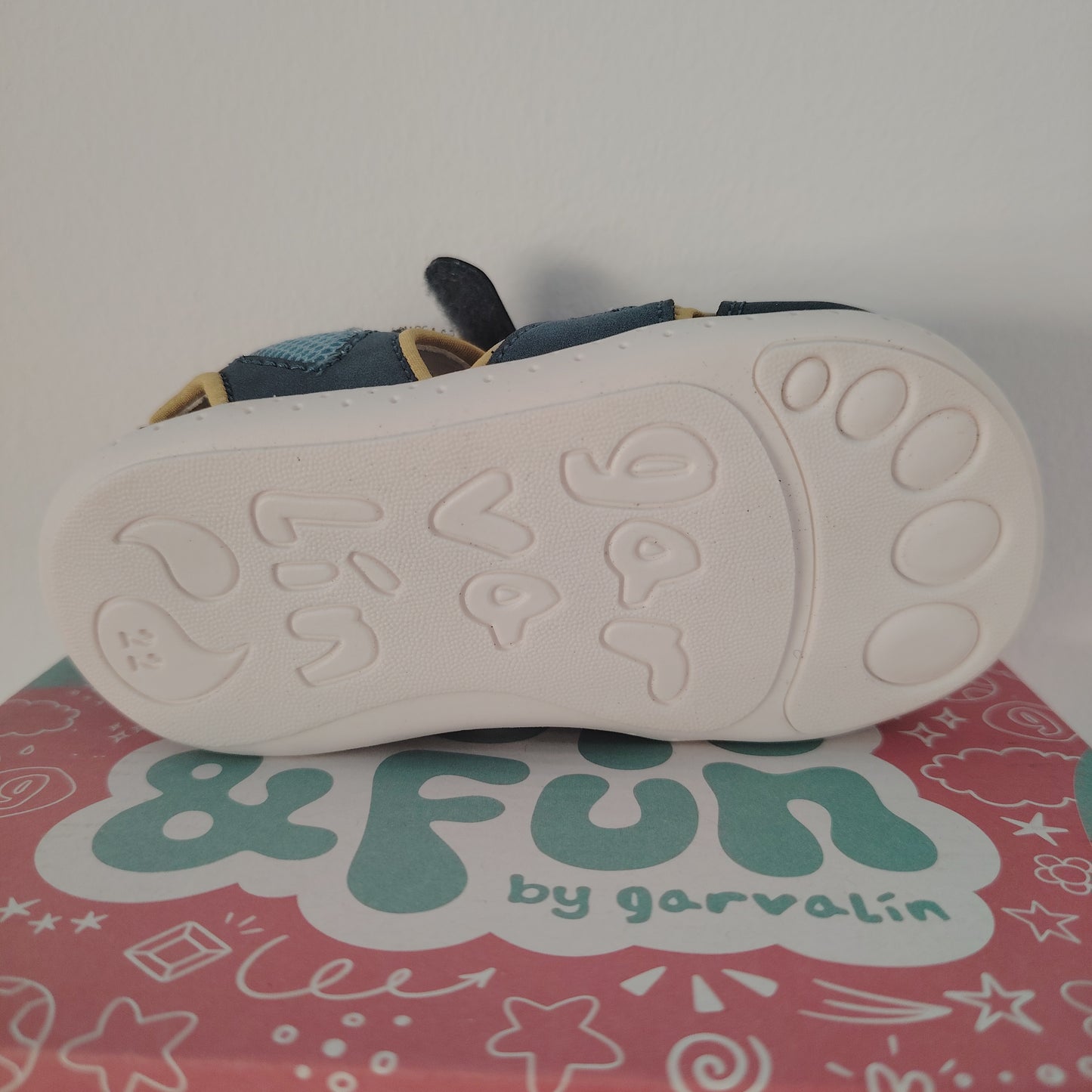 Rejilla Sandaletto sport Azzurro