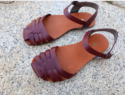 Petra Burgundy Vegan