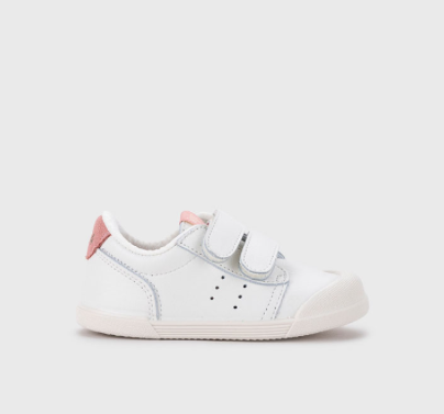Tennis Basic Rosa in pelle (20-22) MEDIUM
