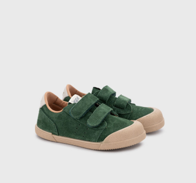 Tennis Suede Verde in pelle (20-22) MEDIUM