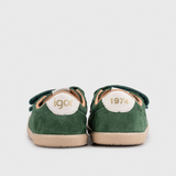 Tennis Suede Verde in pelle (20-22) MEDIUM