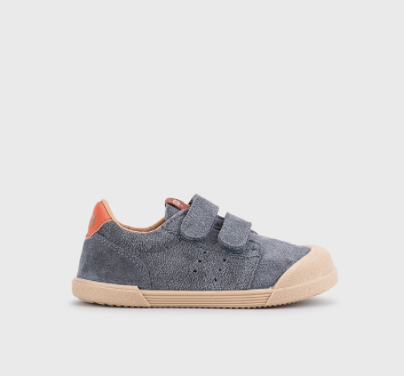 Tennis Suede Grigio in pelle (20-22) MEDIUM