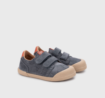 Tennis Suede Grigio in pelle (20-22) MEDIUM