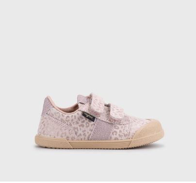 Tennis Leo Rosa in pelle (20-22) MEDIUM