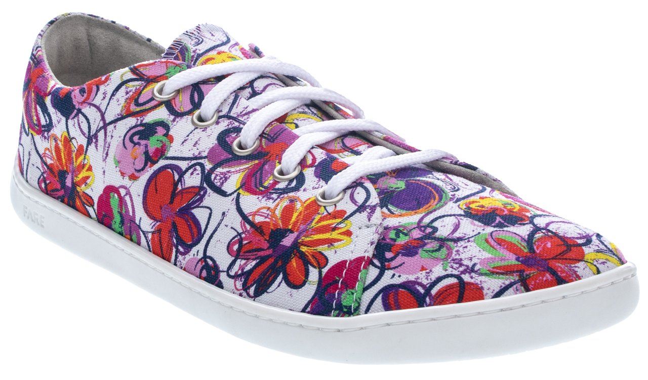 Sneakers a fiori Pop Art FareBare