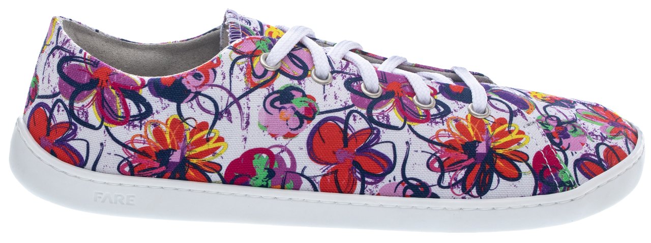 Sneakers a fiori Pop Art FareBare