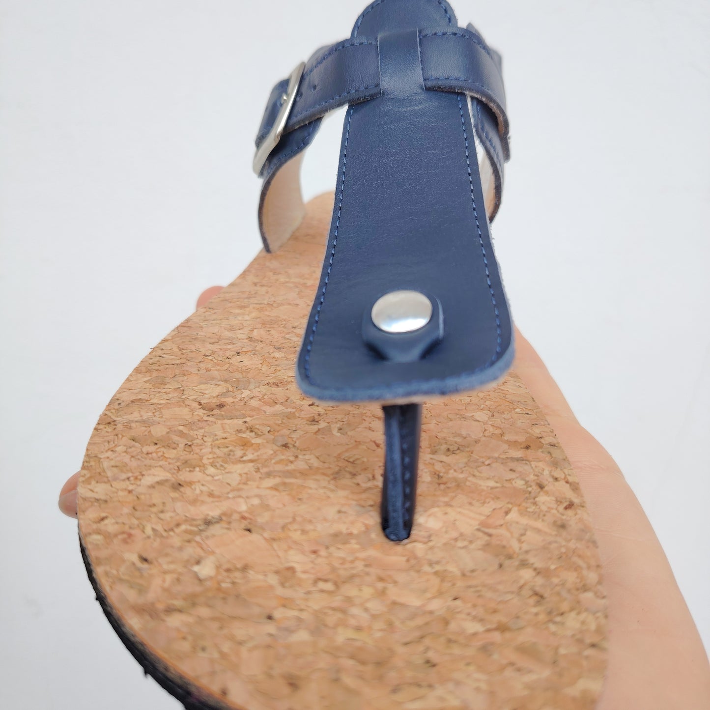 Abriana Blu in pelle