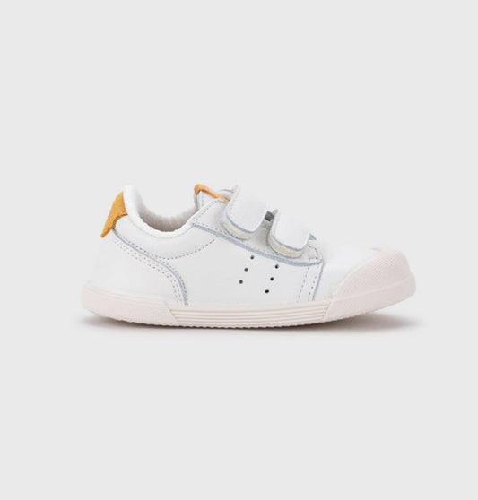 Tennis Basic Senape in pelle MEDIUM