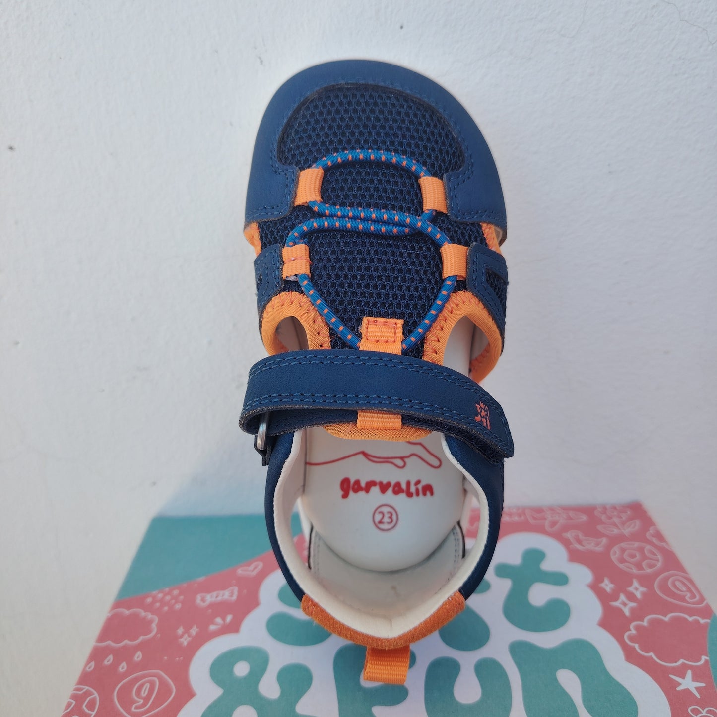 Rejilla Sandaletto sport Blu