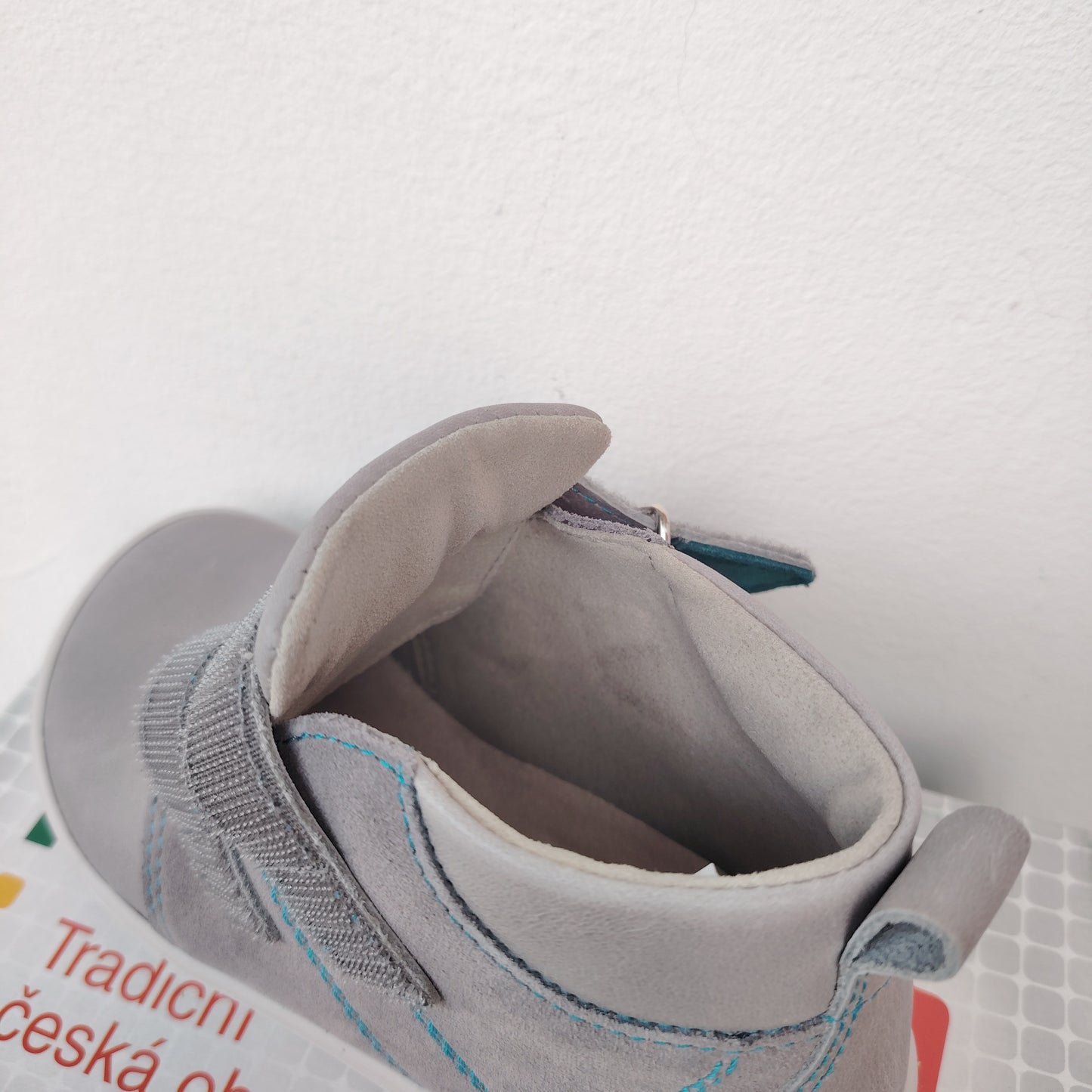 Scarpe caviglia alta in pelle