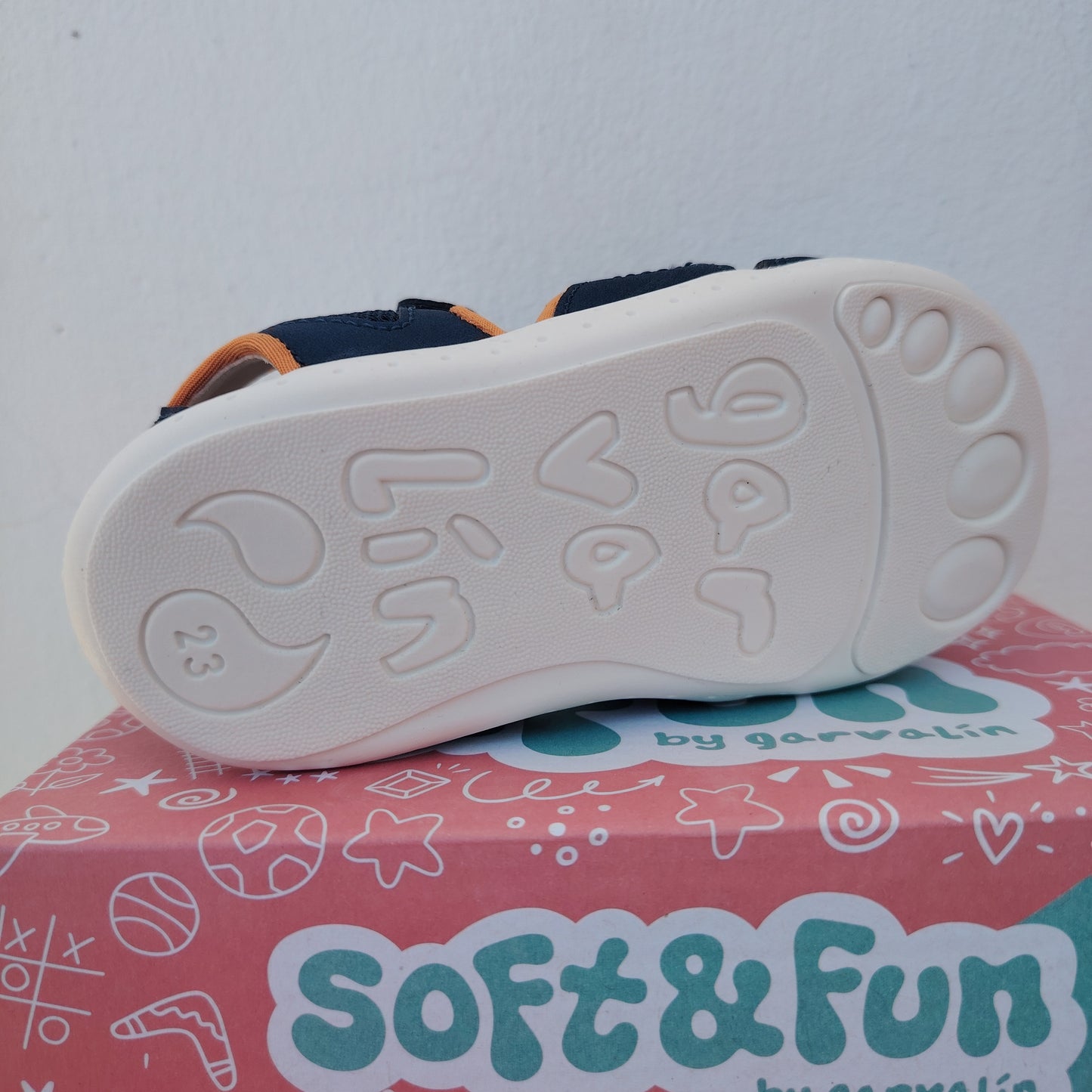 Rejilla Sandaletto sport Blu