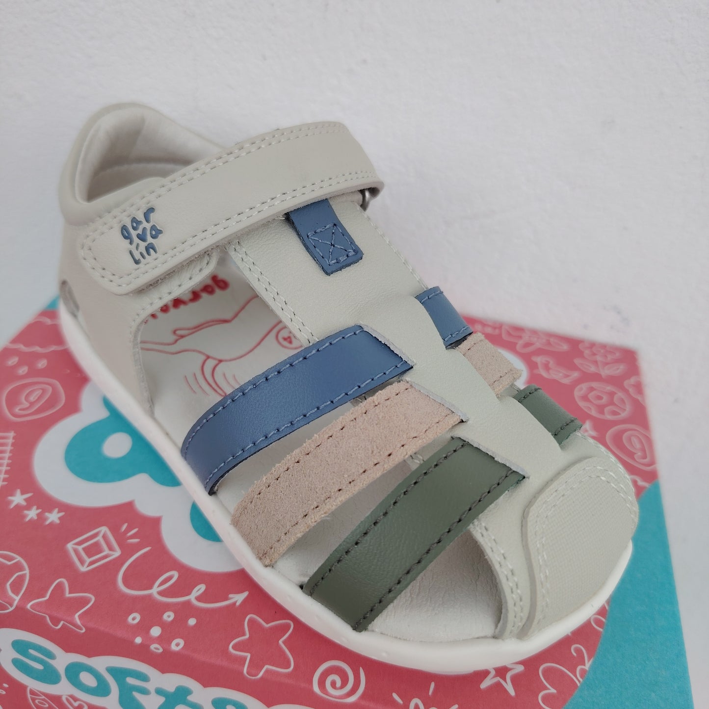 Sandaletti in pelle - vari colori