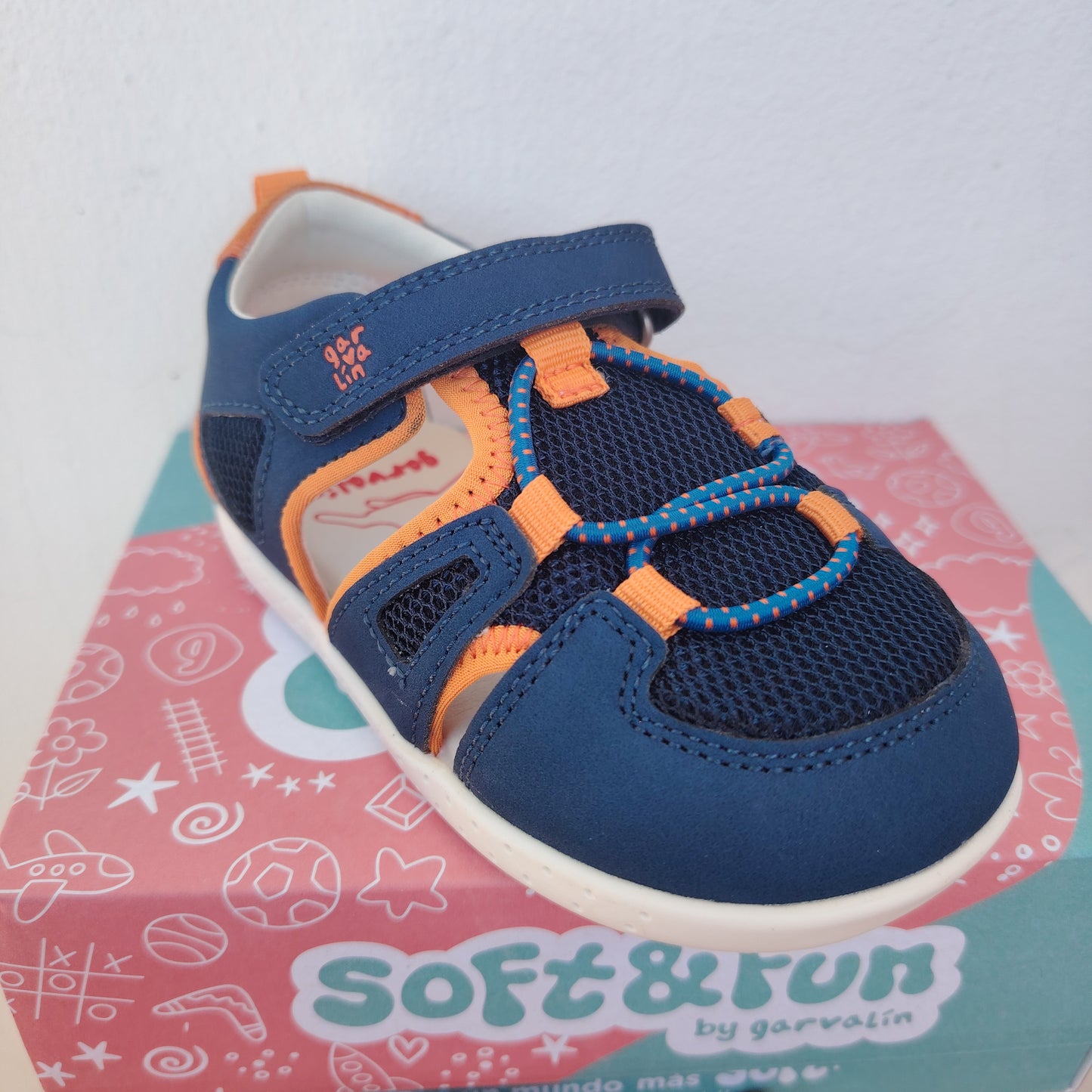 Rejilla Sandaletto sport Blu