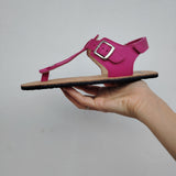 Abriana Fuchsia in pelle