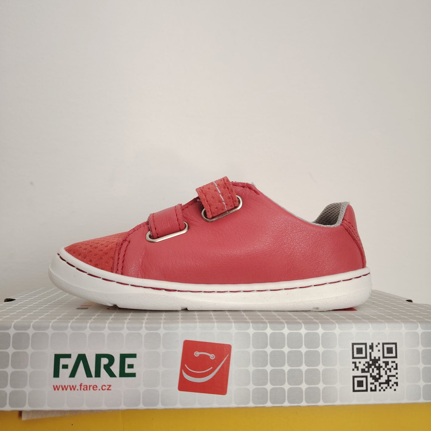Sneakers rosse in Pelle (medium)