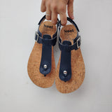 Abriana Blu in pelle
