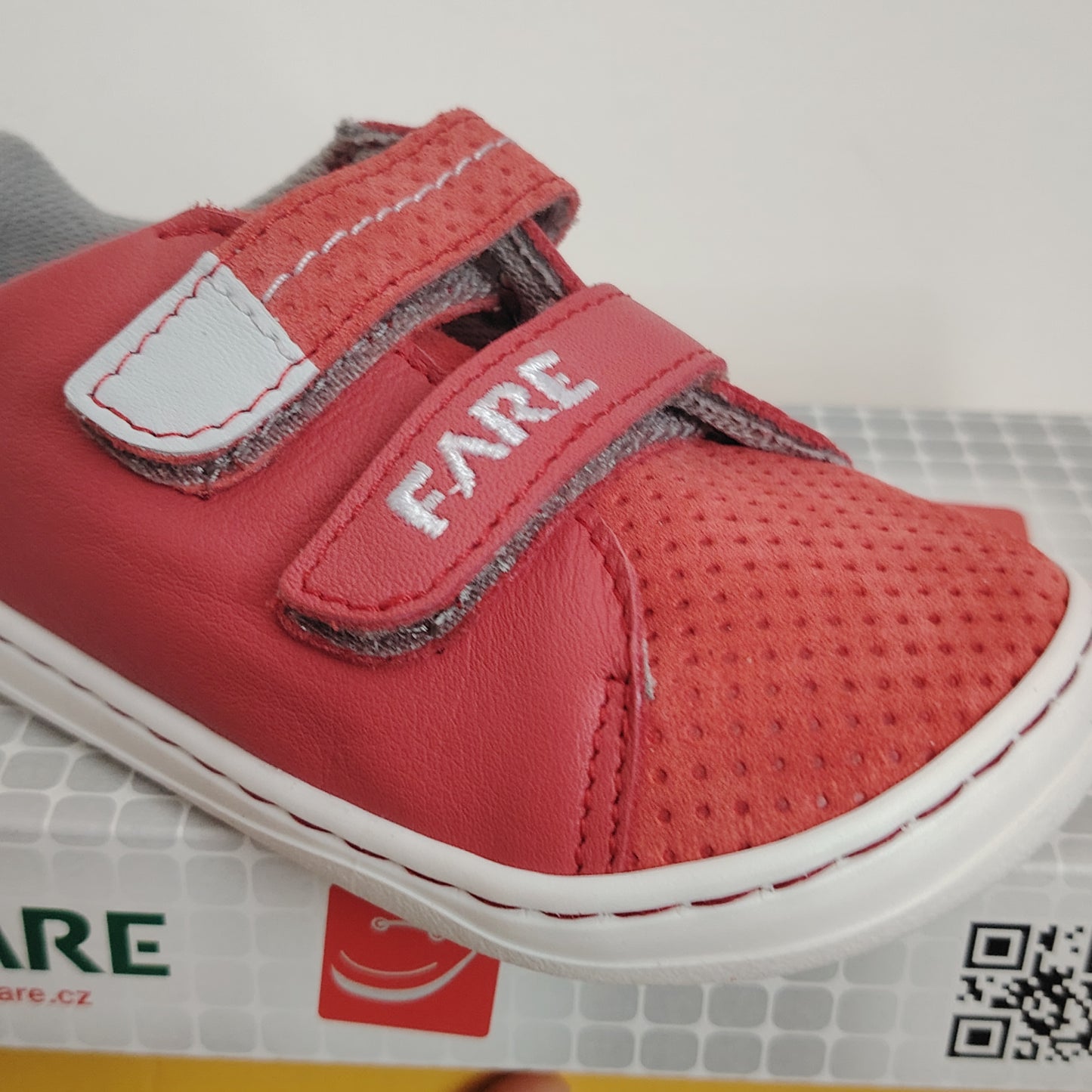 Sneakers rosse in Pelle (medium)