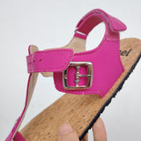 Abriana Fuchsia in pelle