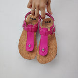 Abriana Fuchsia in pelle