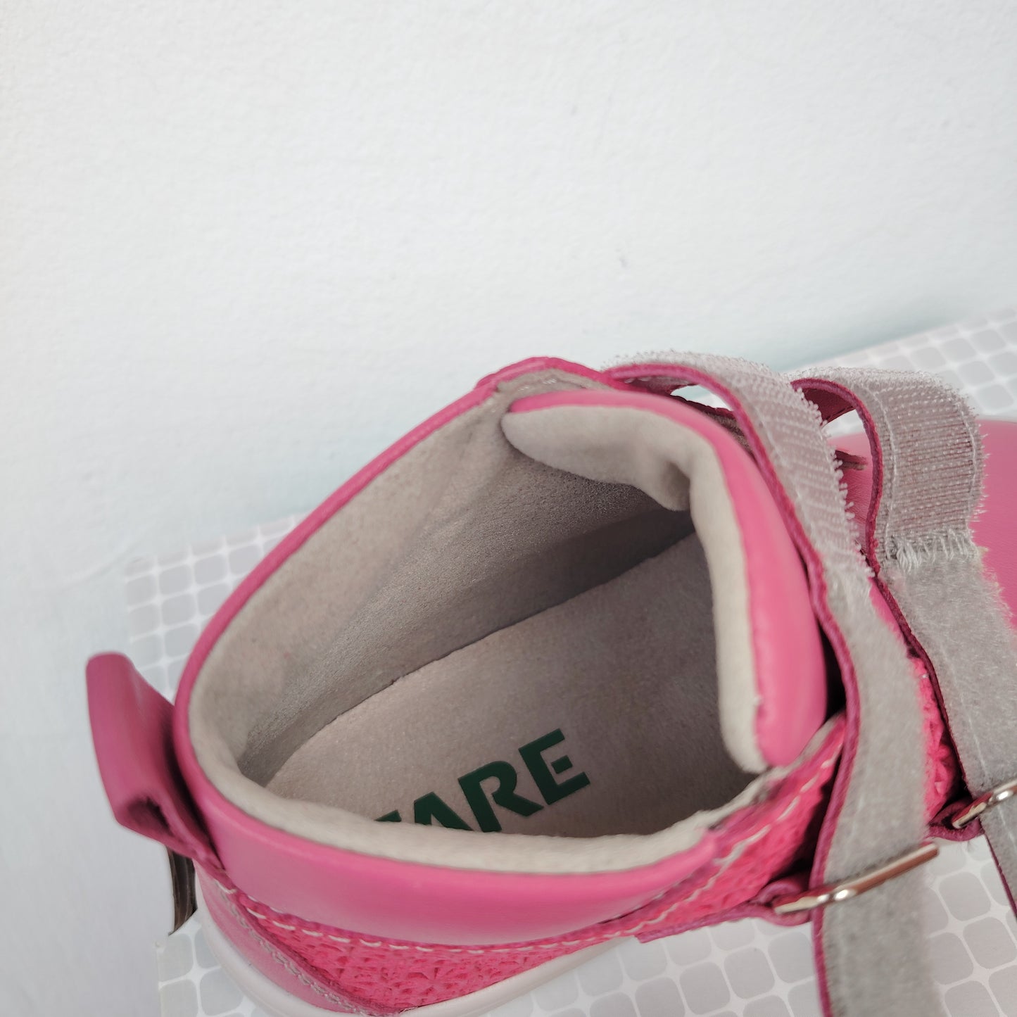 Scarpe caviglia alta in pelle