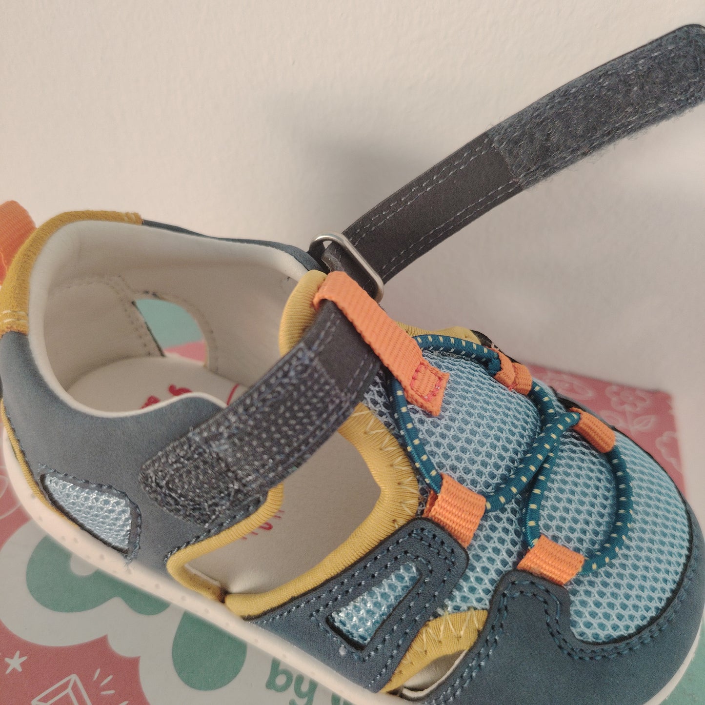 Rejilla Sandaletto sport Azzurro