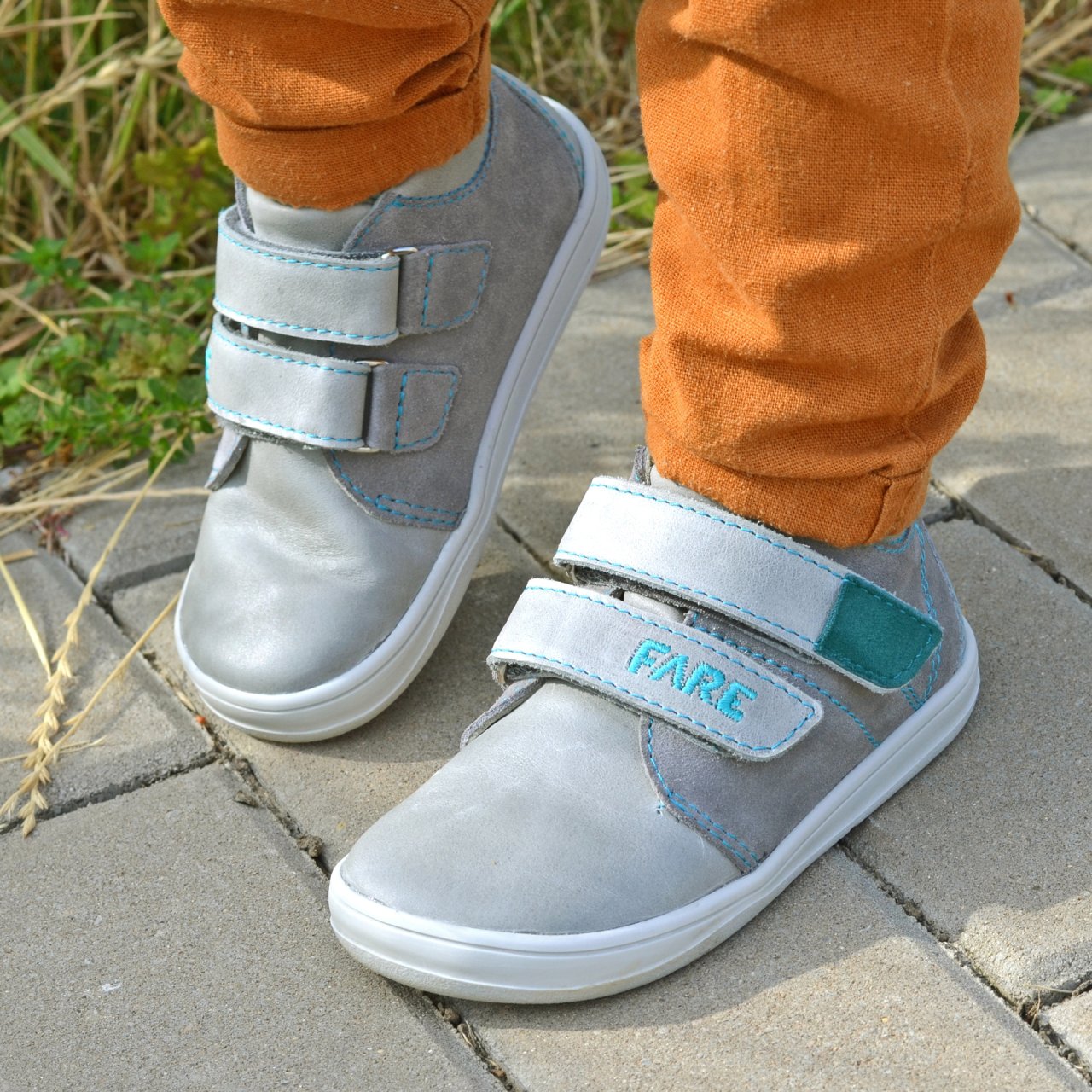 Scarpe caviglia alta in pelle